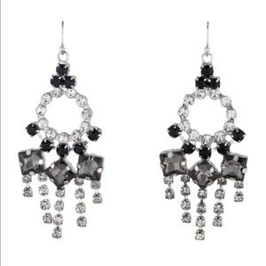 Lulu Frost crystal chandelier drop earrings